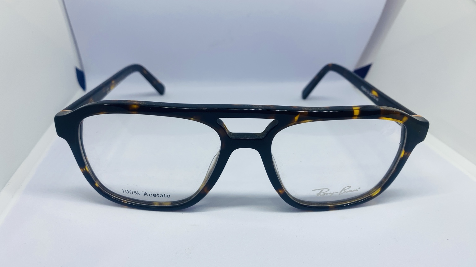 Black optical frame