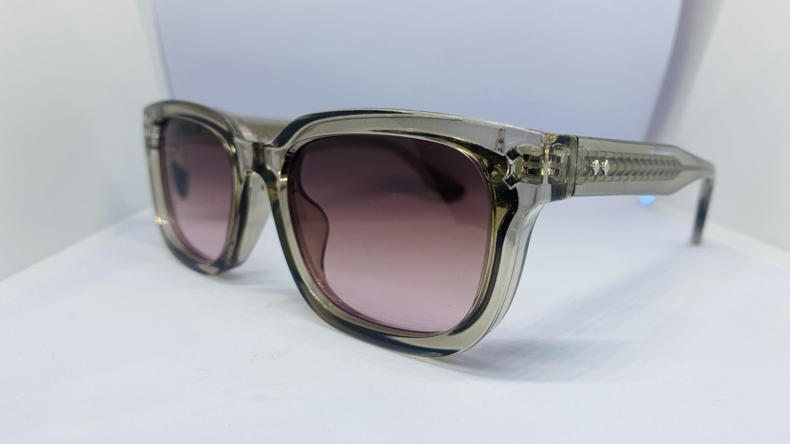 Transparent sunglasses
